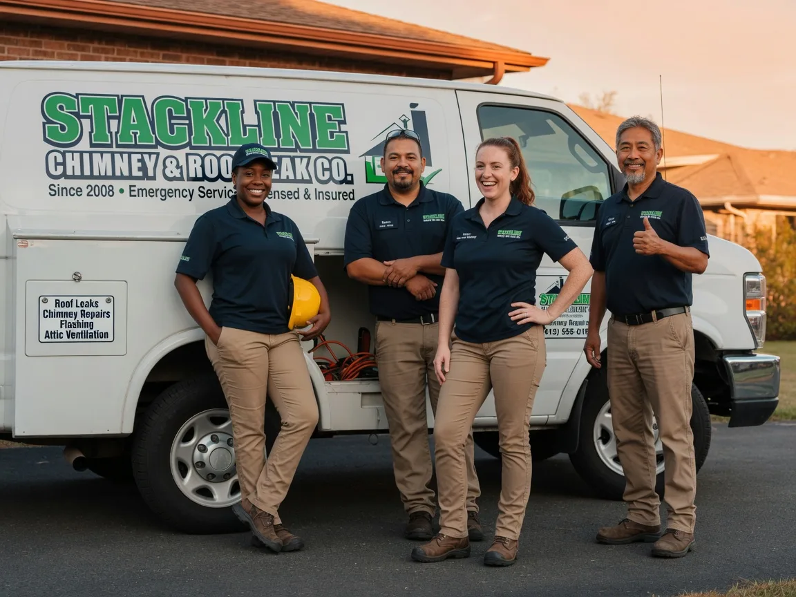 Chimney flashing repair company in Good Hope, GA